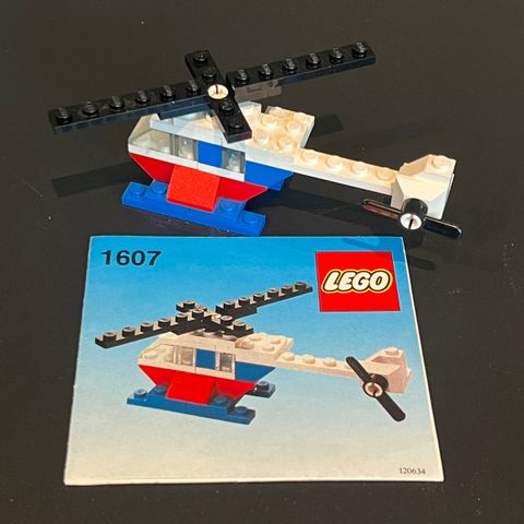 LEGO - Helicopter Polybag 1609 m/instruksjoner (original)