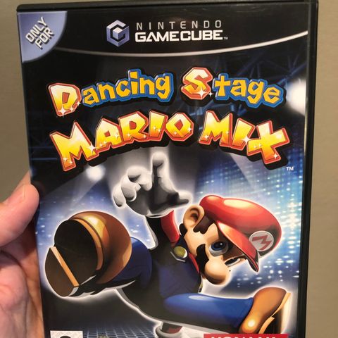 Dancing Stage Mario Mix CIB + original dansematte til Gamecube