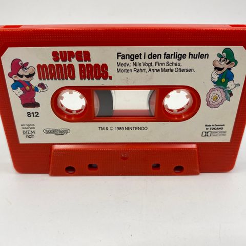 Super Mario Bros Eventyrbånd Kassett