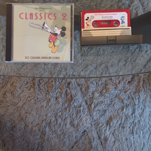 Disney cd og kassett