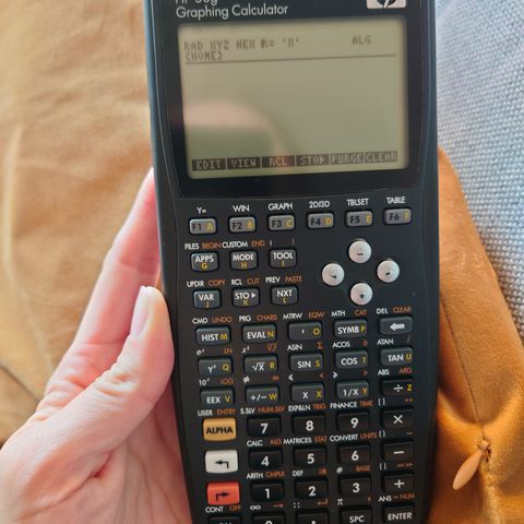 Grafisk kalkulator frå HP - hp 50g graphing calculator