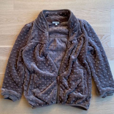 Myk fleece pompdelux jakke str 122