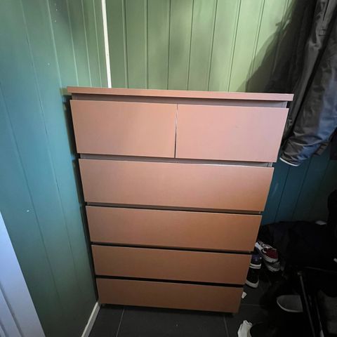 Ikea malm kommode 6 skuffer