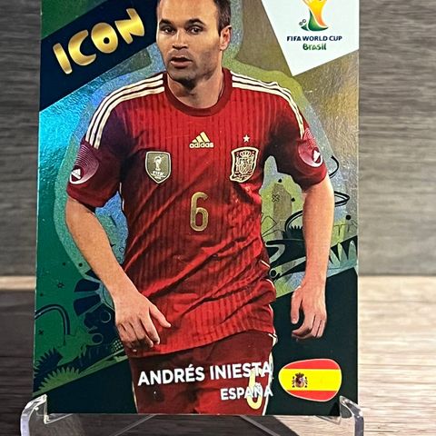 Andrés Iniesta World Cup 2014 Icon