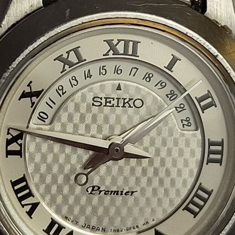 Seiko premeir.