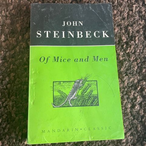 John Steinbeck: Of Mice and Men – engelsk bok – fri frakt