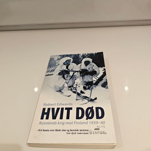 Hvit død. Sovjets krig mot Finland 1939-40. Robert Edwards