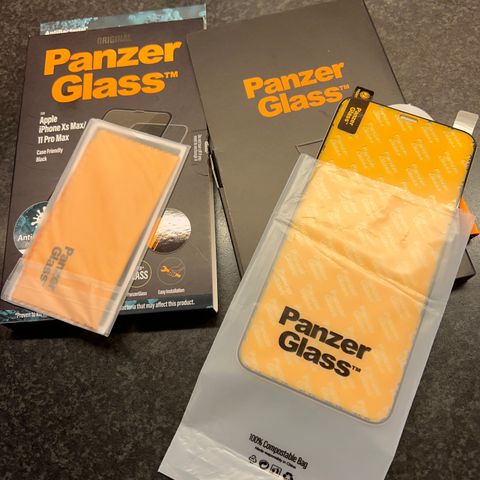 Panzer glass for iPhone Xs Max og 11 pro Max