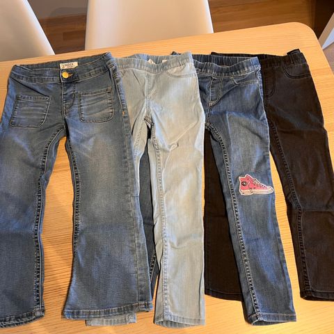 4 par jeans Str.110