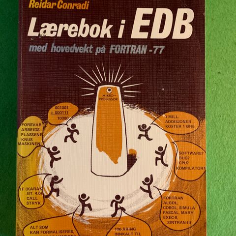 Lærebok i EDB med hovedvekt på FORTRAN-77 (1979)