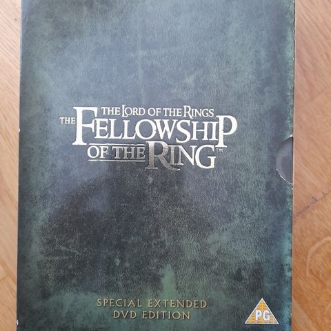 Lord of the rings fellowship of the ring special extended dvd edition