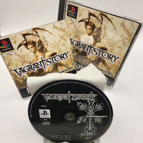 PS1 - Vagant Story - CIB & MINT! Sjelden!