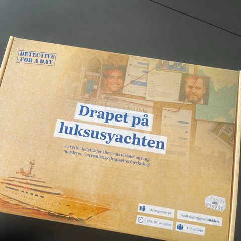 DETECTIVE FOR A DAY - Drapet på luksusyachten