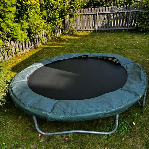 Trampoline uten sikkerhetsnett