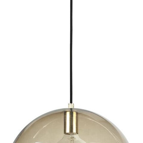 Northlight Globe Smoky taklampe 35 cm