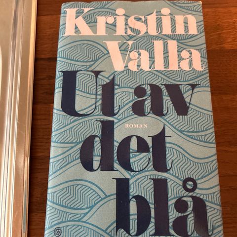 Kristin Valla.Ut av det blå. Innbundet