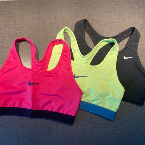 3 stk. Nike sportsbh