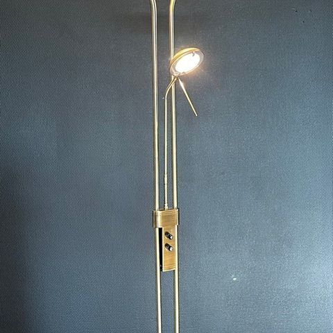 Stålampe/gulvlampe