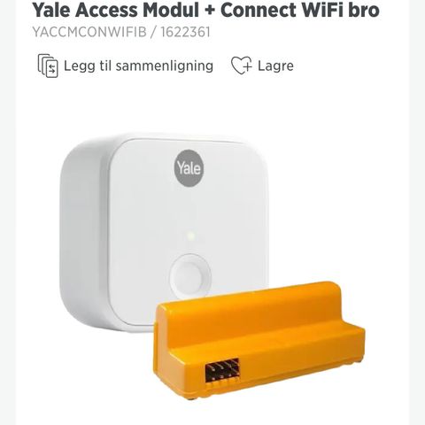 Yale Access Modul + Connect WiFi bro