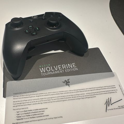 Razer Wolverine kontroller Pc/Xbox