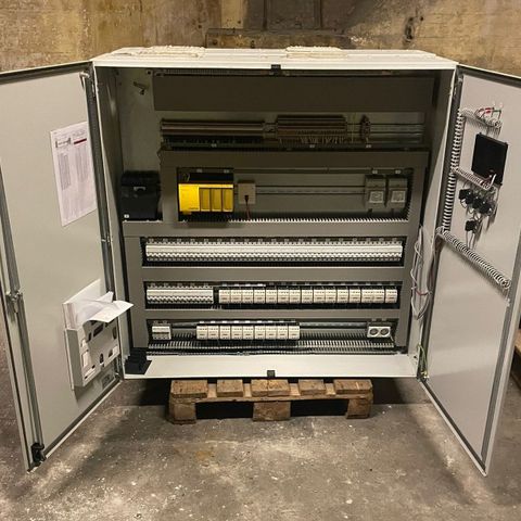 400V TN-S/50Hz 3-fase Sikringsskap / Strømskap / Elektro Kjele