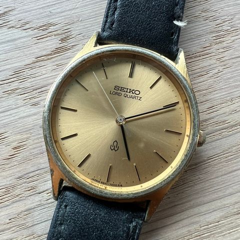 Sjelden Seiko Lord Quartz fra 80-tallet