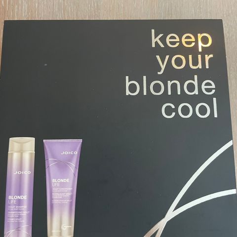 Joico Blond Life violet shampoo og balsam