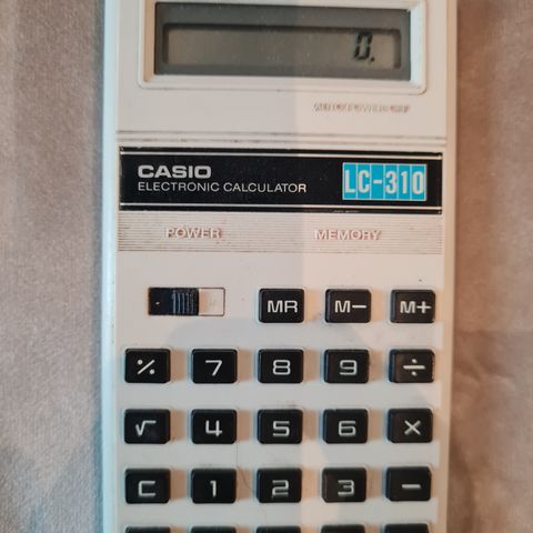 Casio  Electronic calculator