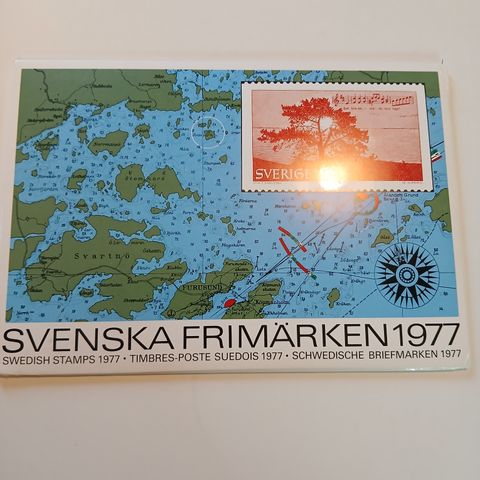 Svenske frimerker 1977