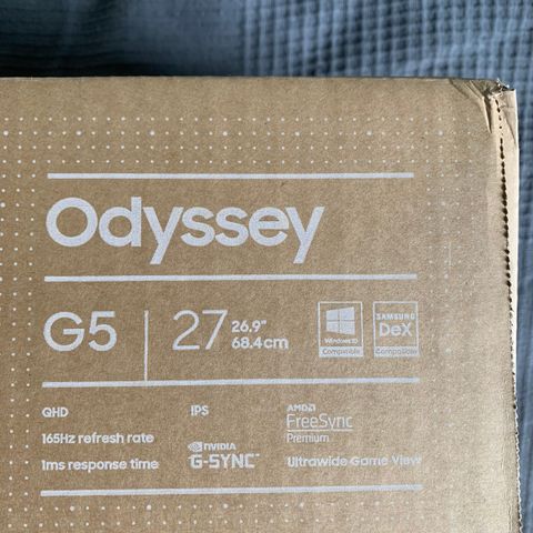 Samsung Odyssey g5 s27ag502pp