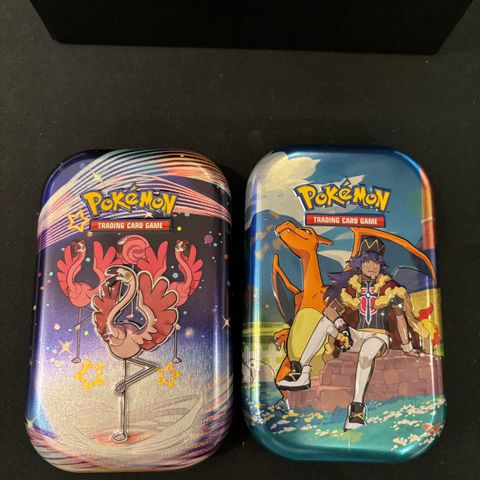 Pokemon mini tins