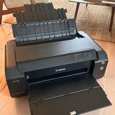 Canon Pro-1000 fotoprinter A2 med blekk og papir