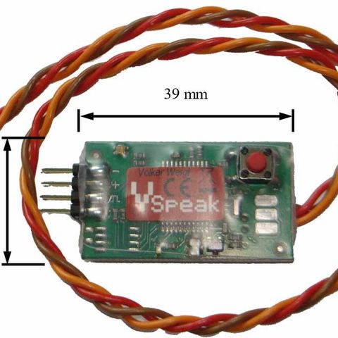 Vspeak FLOW-meter