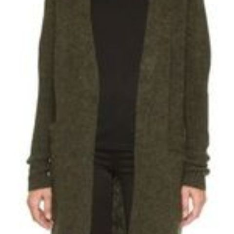 Acne studios raya mohair lang cardigan mørk grønn str M