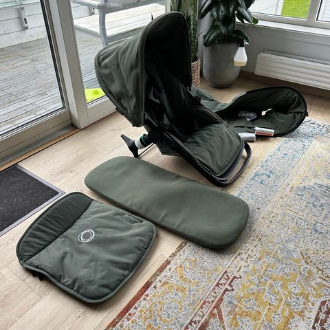 Bugaboo Fox tekstil, komplett pakke (Forest green)