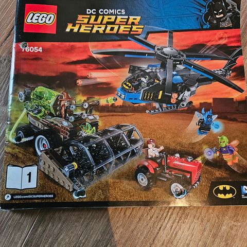 3 x Lego DC Comics Super Heroes sett