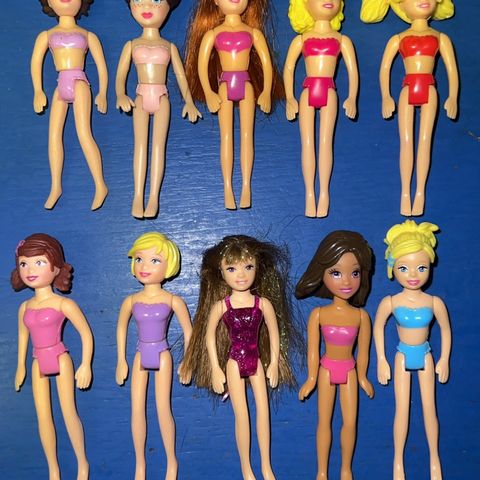 Div. Polly Pocket m. utstyr fra 2000-tallet