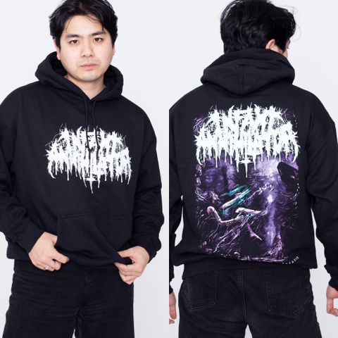 Ubrukt Infant Annihilator bandmerch hoodie XL