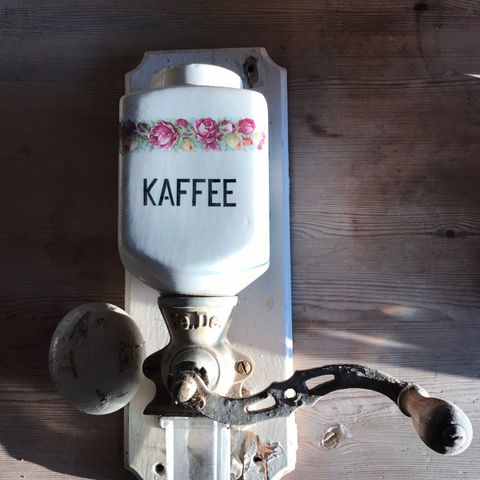 Gammel kaffekvern