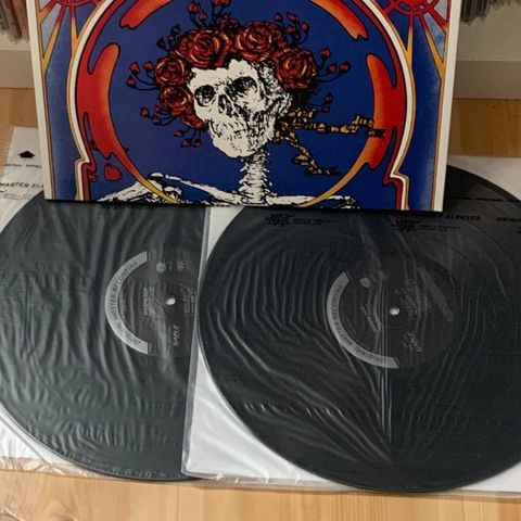 Grateful Dead på vinyl. Mange titler!!! I bilodet en nydelig MOFI utgave