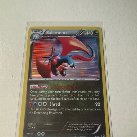 Salamence #8 Pokemon Dragon Vault 2012