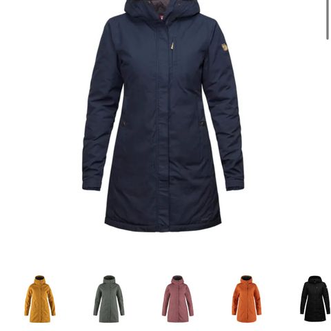 Fjällräven parka w selges