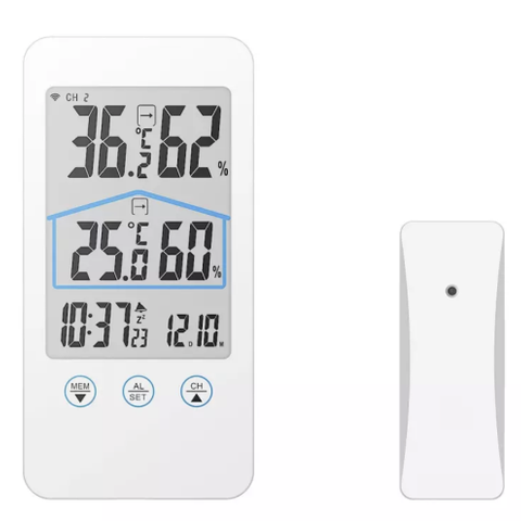 Cotech trådløst hygrometer/termometer