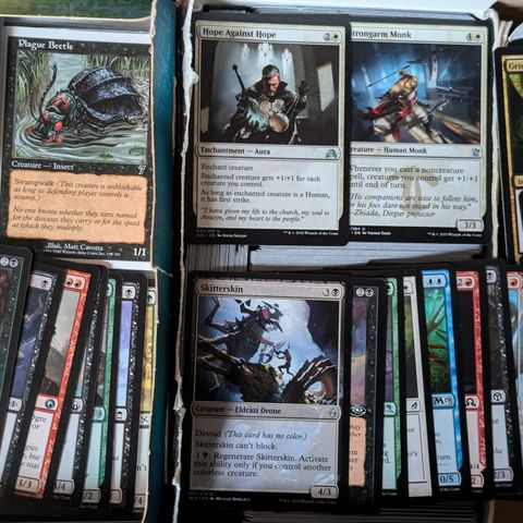 2000 + magic the gathering kort common / uncommon