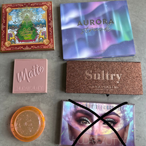 HUDA BEAUTY + ABH  + SULTRY