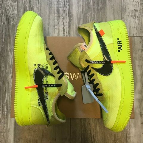 Nike Air force 1 Off White Volt