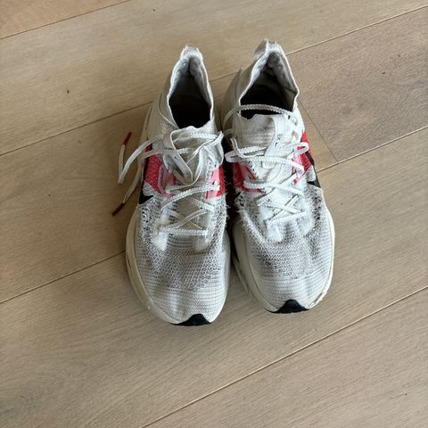 Nike ZoomX Vaporfly Next% 3 Joggesko Herre Hvit/Grå (42.5)