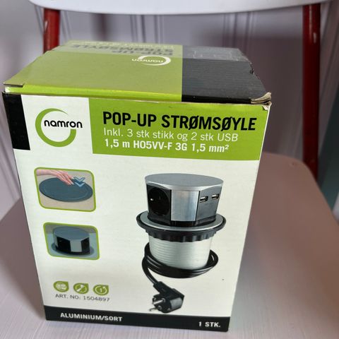 Strømsøyle popup