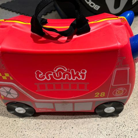 Trunki Barnekoffert - Brannbil Frank