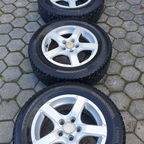 Felger 15" vinterdekk 195/65 R15 5x108